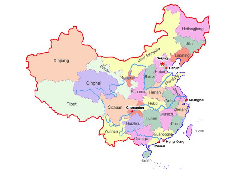 Thống kê chi tiết: Các tỉnh thành Trung Quốc